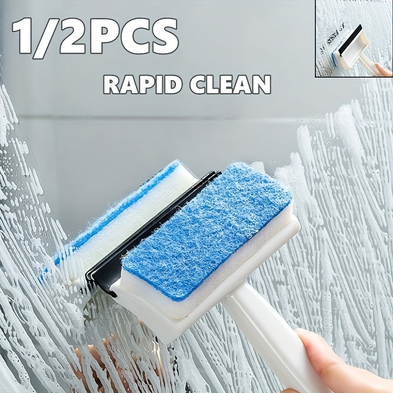 Double-sided Magnetic Window Cleaner Glass Wiper for Double Glazed Windows  with Thickness of 0.5-1.0(15-24mm) Useful Glass Cleaning Tools