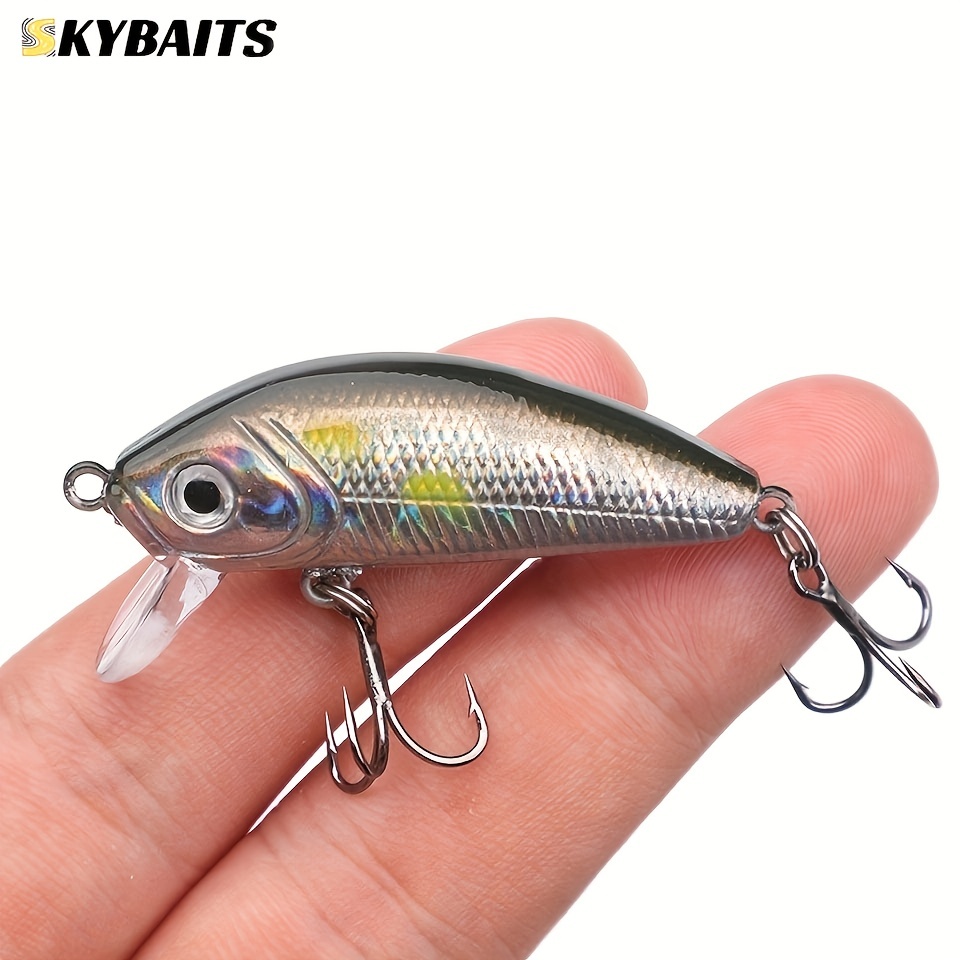 Micro Suspended Floating Water Minnow Bait Culter Bass Lure - Temu