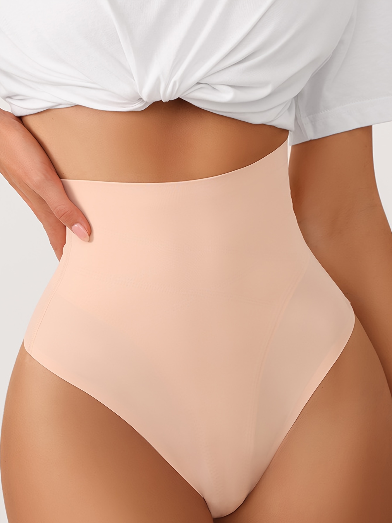 Seamless Shaping Panties High Waist Comfy Breathable - Temu Canada
