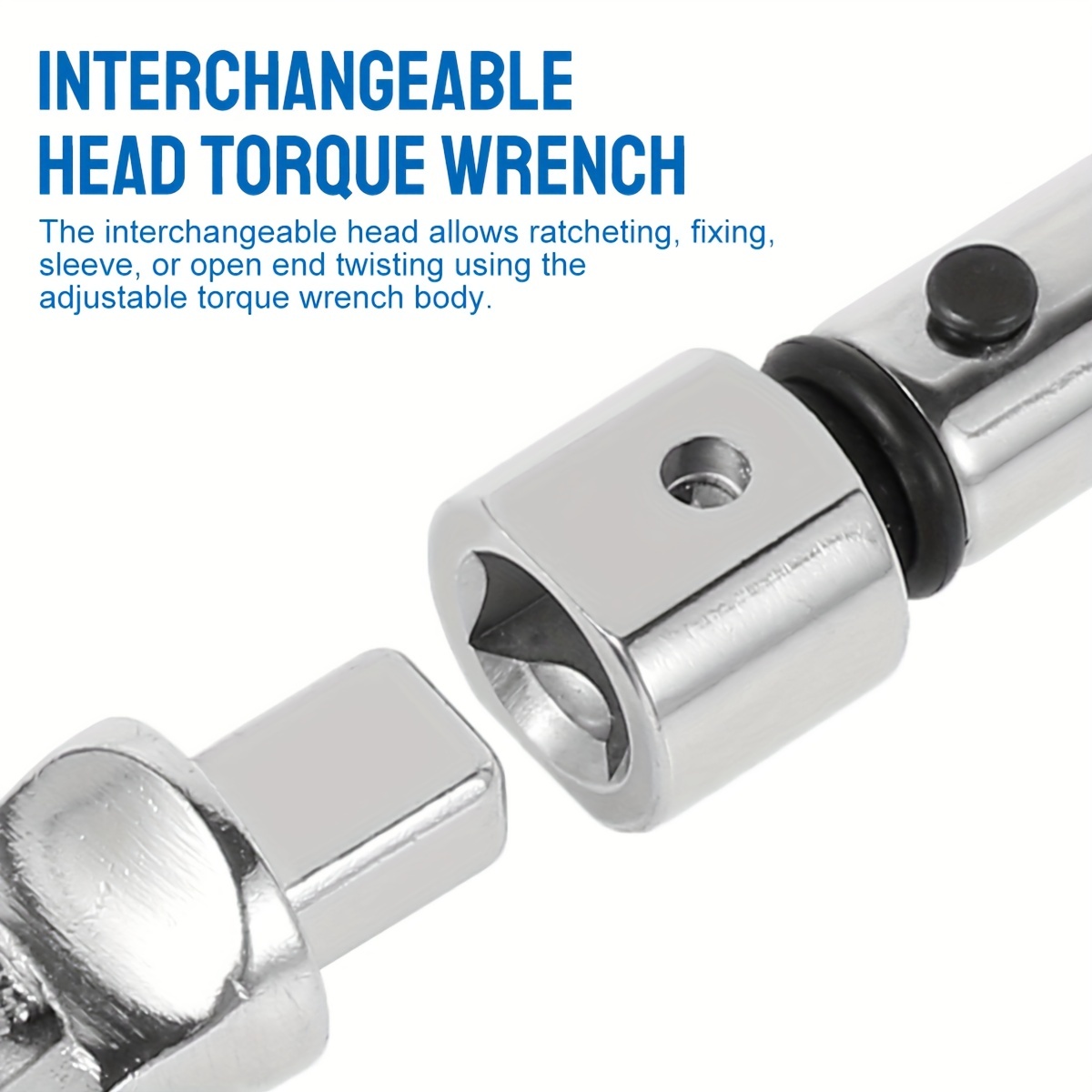 3-100 Nm Adjustable Digital Torque Wrench Spanner Head