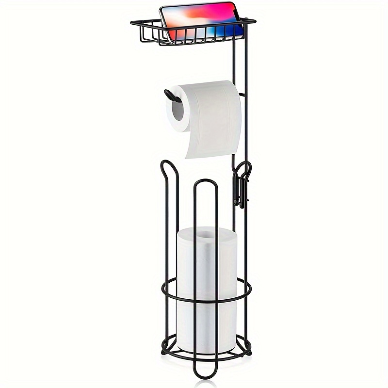 Vertical Tissue Storage Rack Paper Towel Holder Wrought Iron - Temu