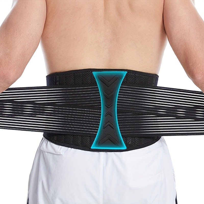 Purple Back Support Belt Men Adjustable Back Brace Men Lower - Temu