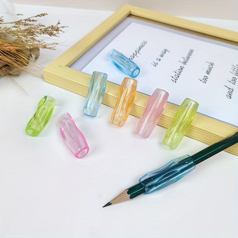 In Random Colors Candy colored Soft Pencil Holder Correction - Temu