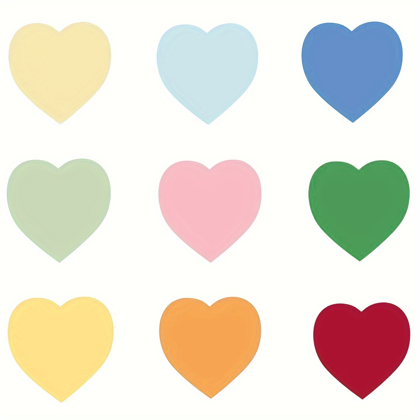 Heart Cutouts Paper Heart Shaped Cards Large Heart Shapes - Temu