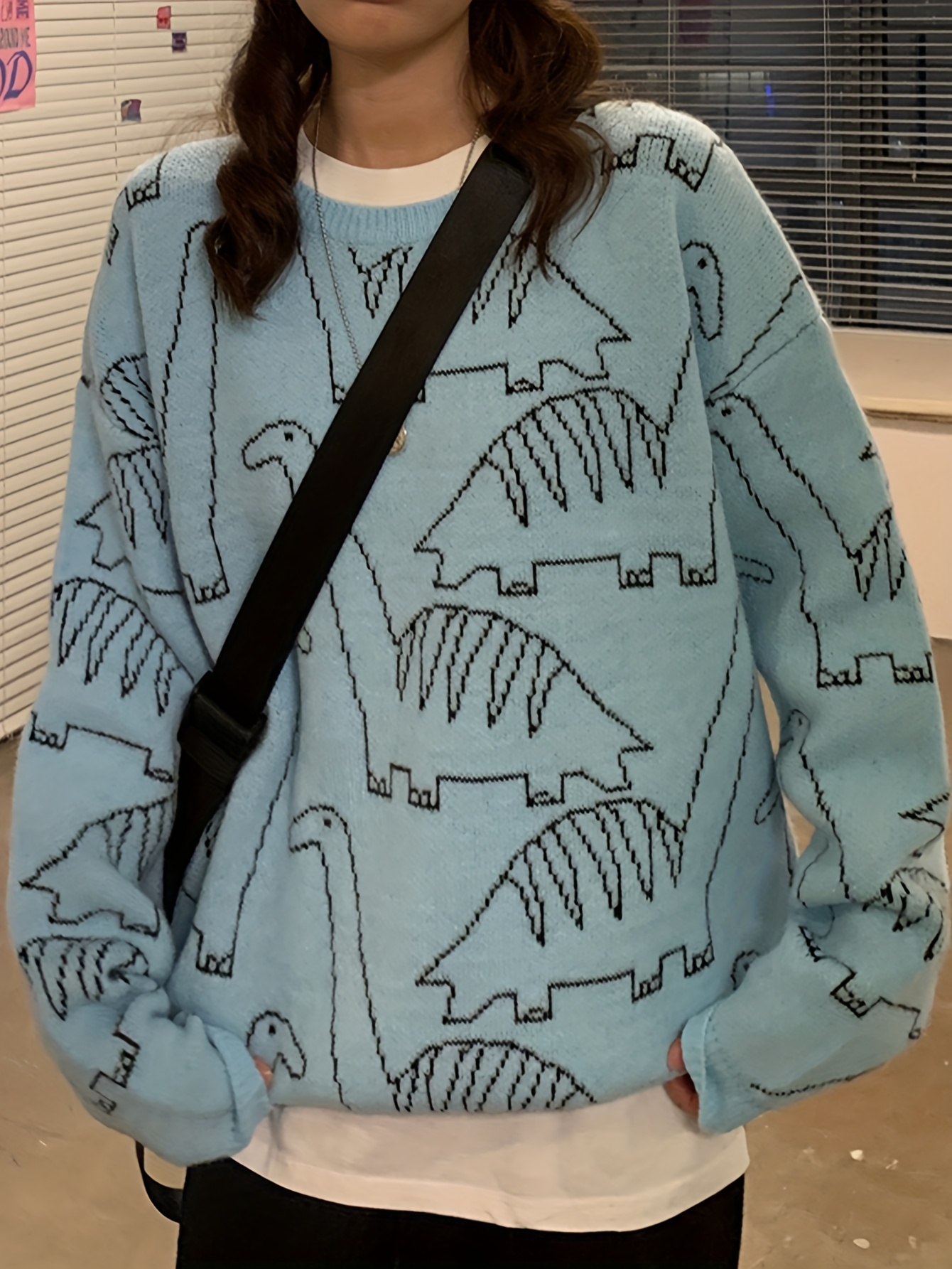 Dinosaur discount sweater women