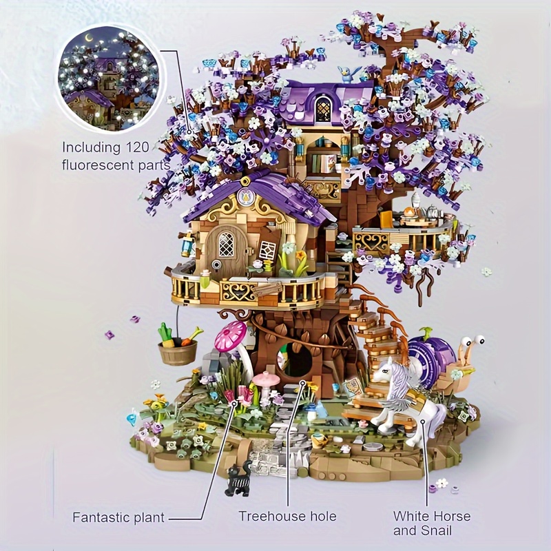 Lego elves tree hot sale house