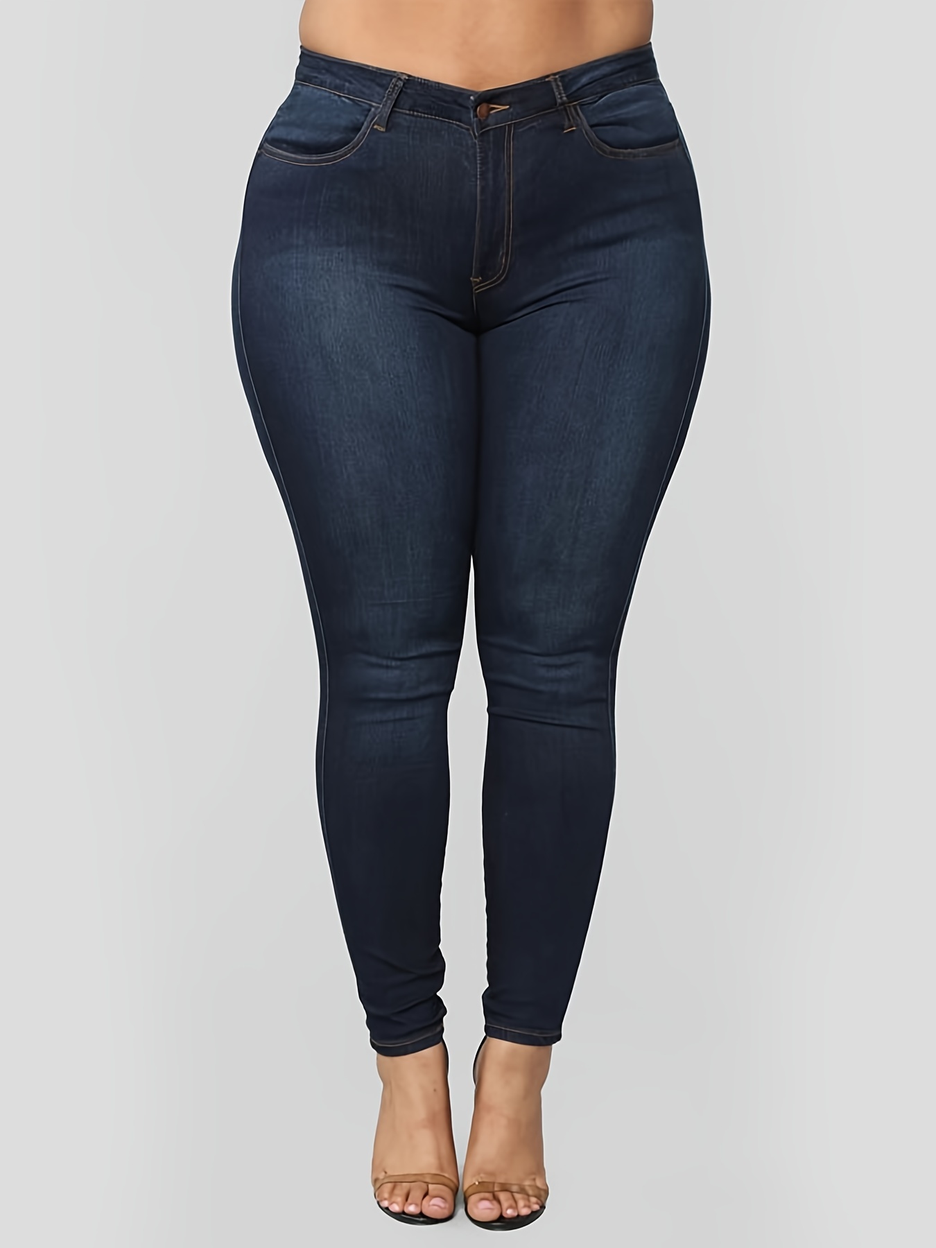 Fashion Nova Jeans Plus Size 2XL (16) Blue Nice