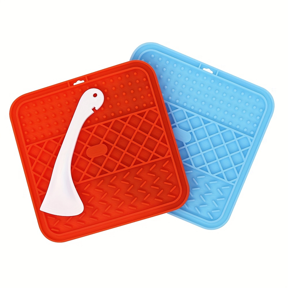 Multifunctional Dog Feeding Mat 1 Silicone Dog Slow Feeder - Temu