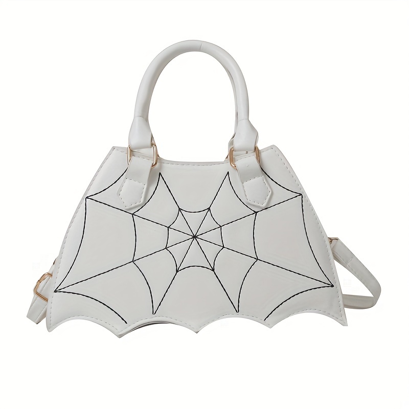 Kreepsville Web Heart Shaped Purse Bag