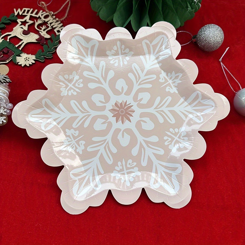 Christmas Dinner Paper Plates - Temu