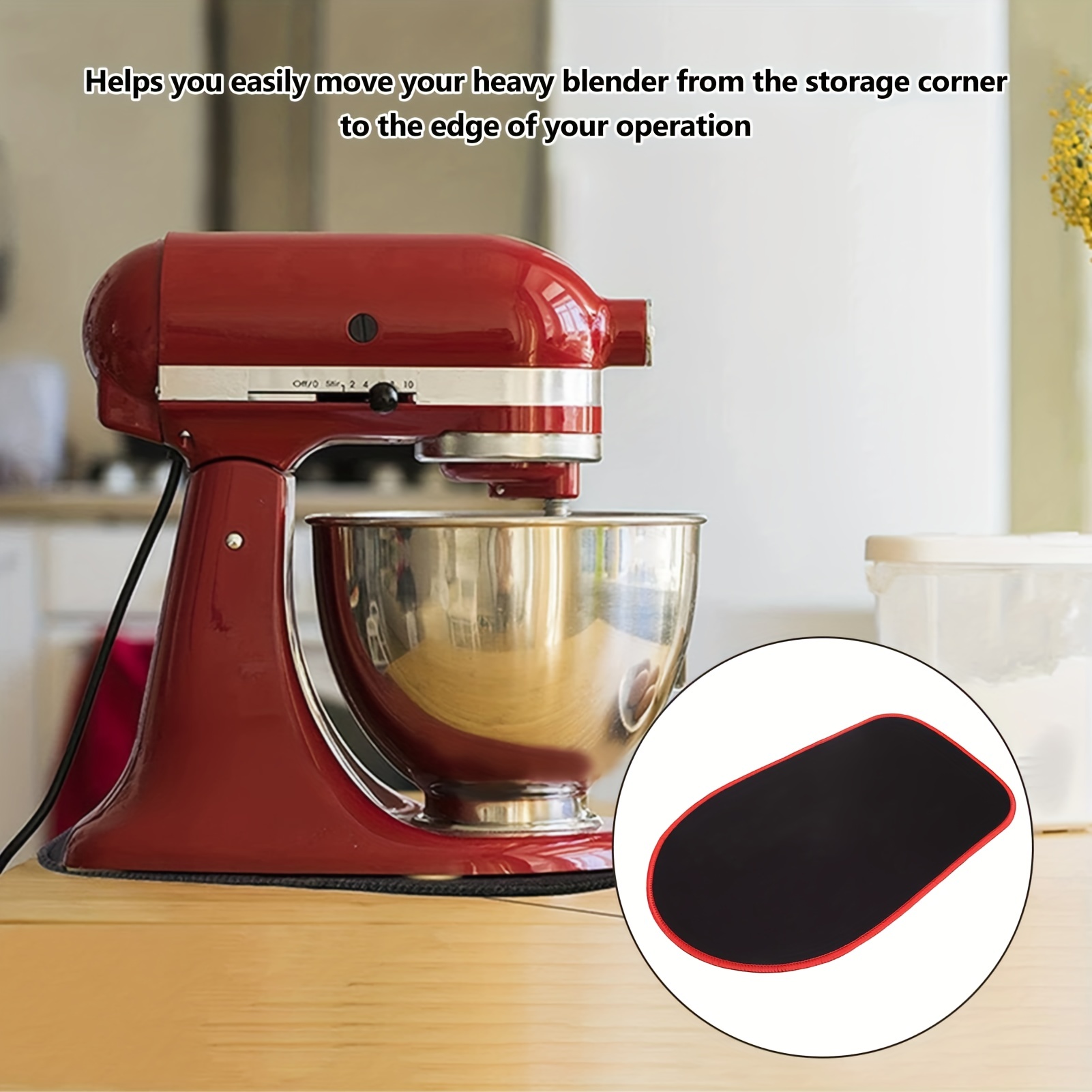 1pc Stand Mixer Sliding Mat Home Kitchen Appliance Mats - Temu