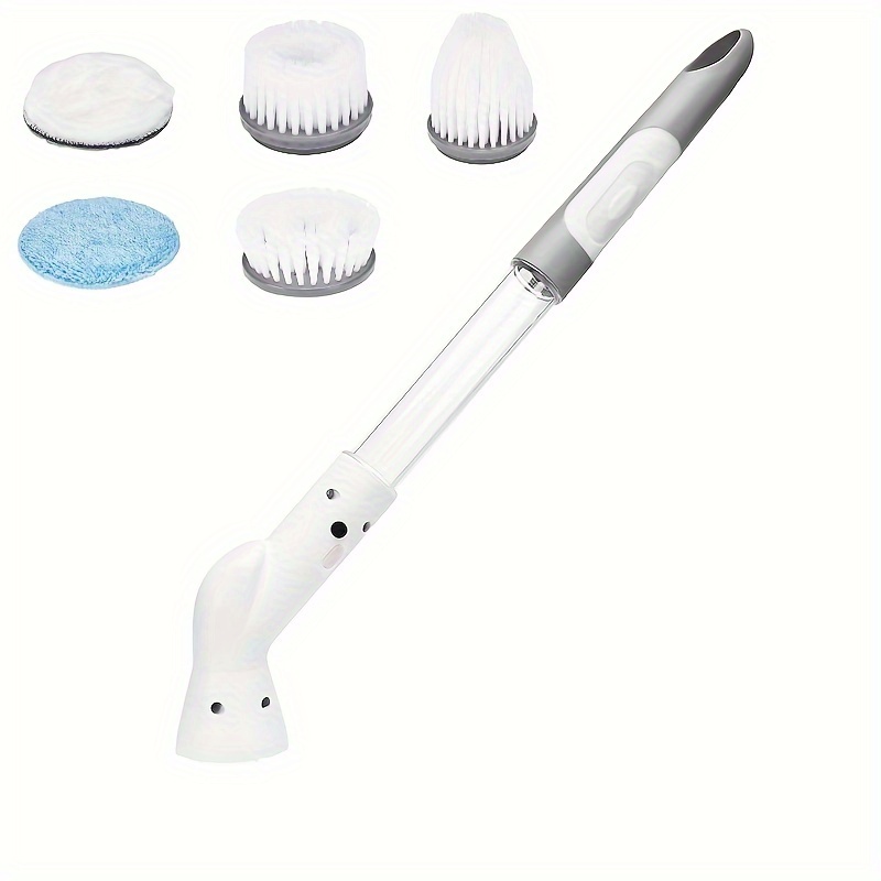 Electric Spin Scrubber With 3/6/9 Replaceable Brush Head - Temu