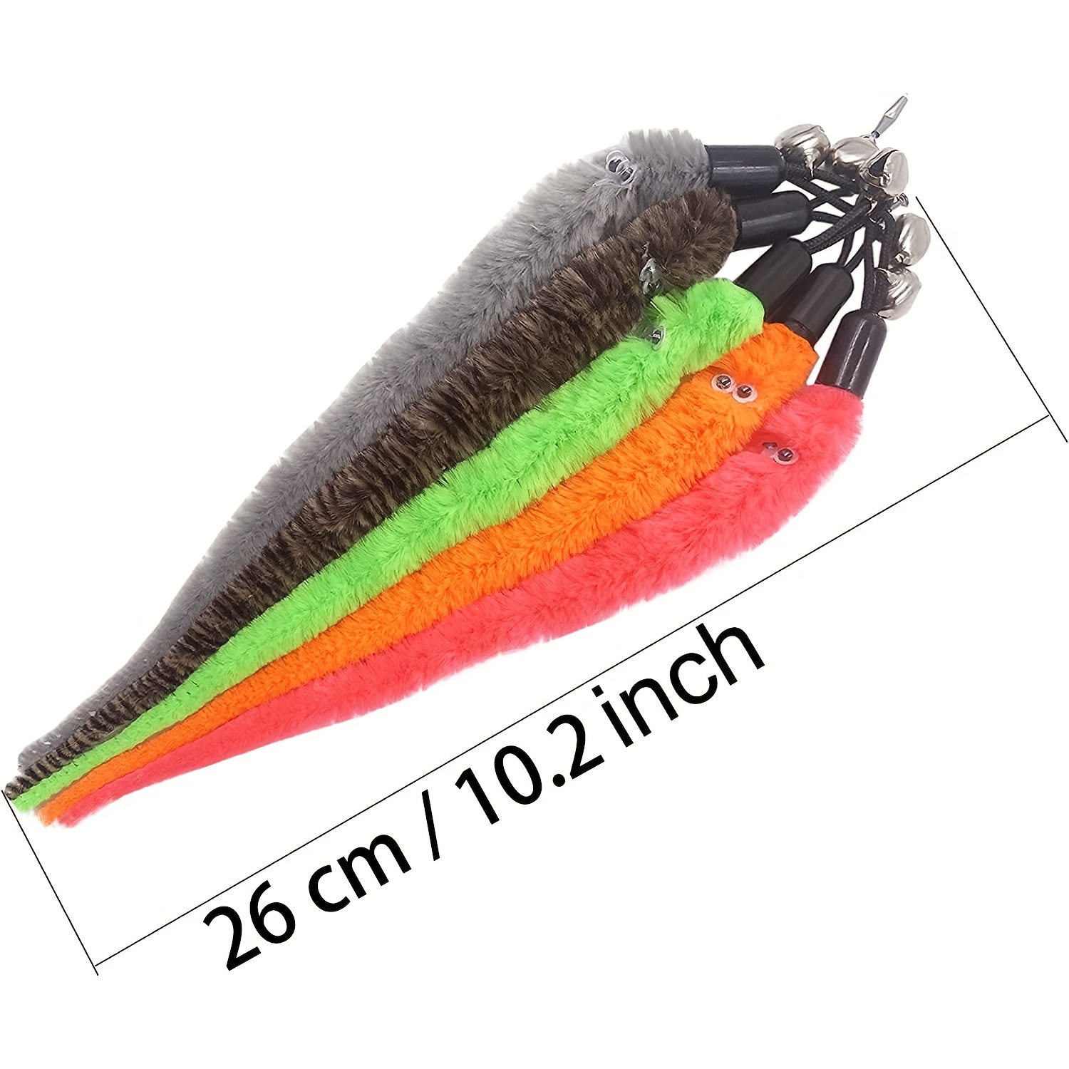 Cat Worm Toy Refills Cat Toy Wand Replacement Worms - Temu United
