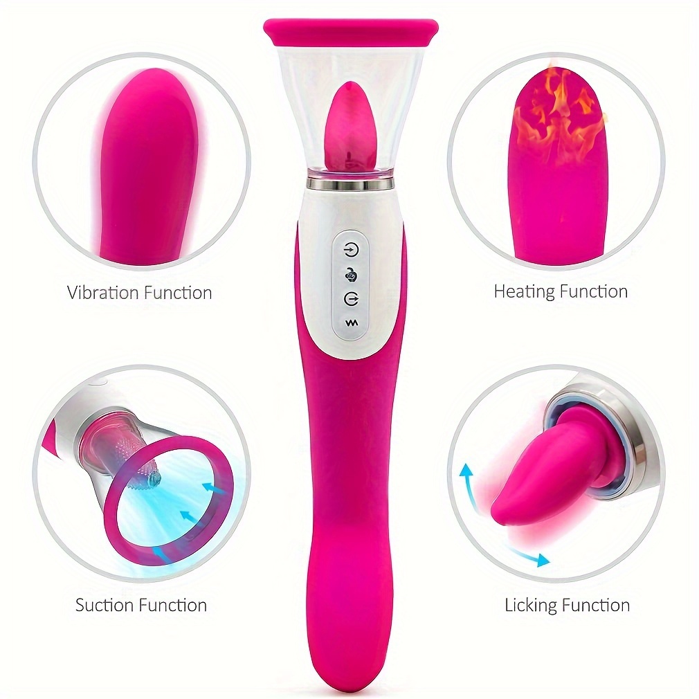 Dropship Wireless Remote Licking Tongue For Women Clitoral