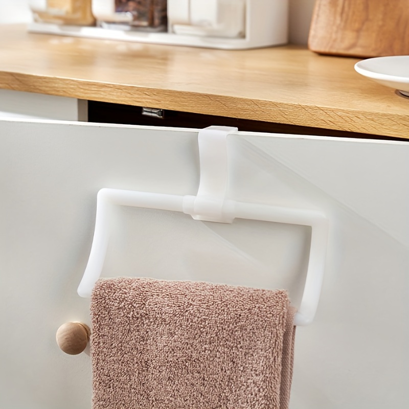 Over The Door Towel Rack, Kitchen Towel Holder, Over Cabinet Towel