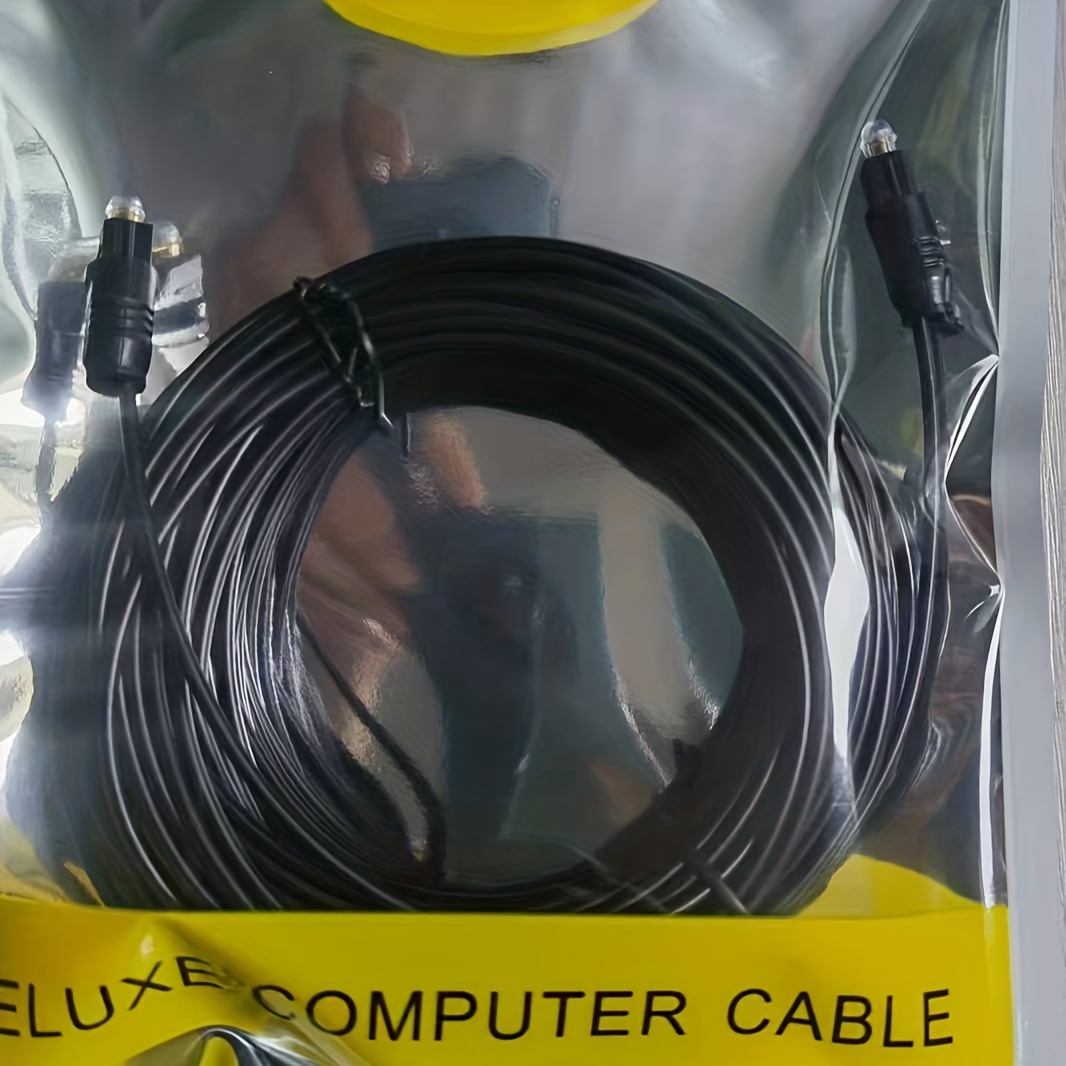 Cable De Audio Óptico [24K Chapado En Oro Ultra - Temu Mexico