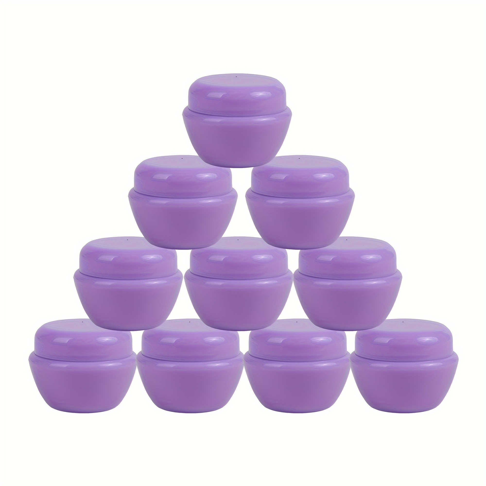 TOPBATHY 1 Set Scatola Di Crema Contenitore Da Toilette Per Il Viaggio  Vasetto Di Crema Per Il Porta Crema Barattolo Di Unguento Viola Cosmetico  Gel