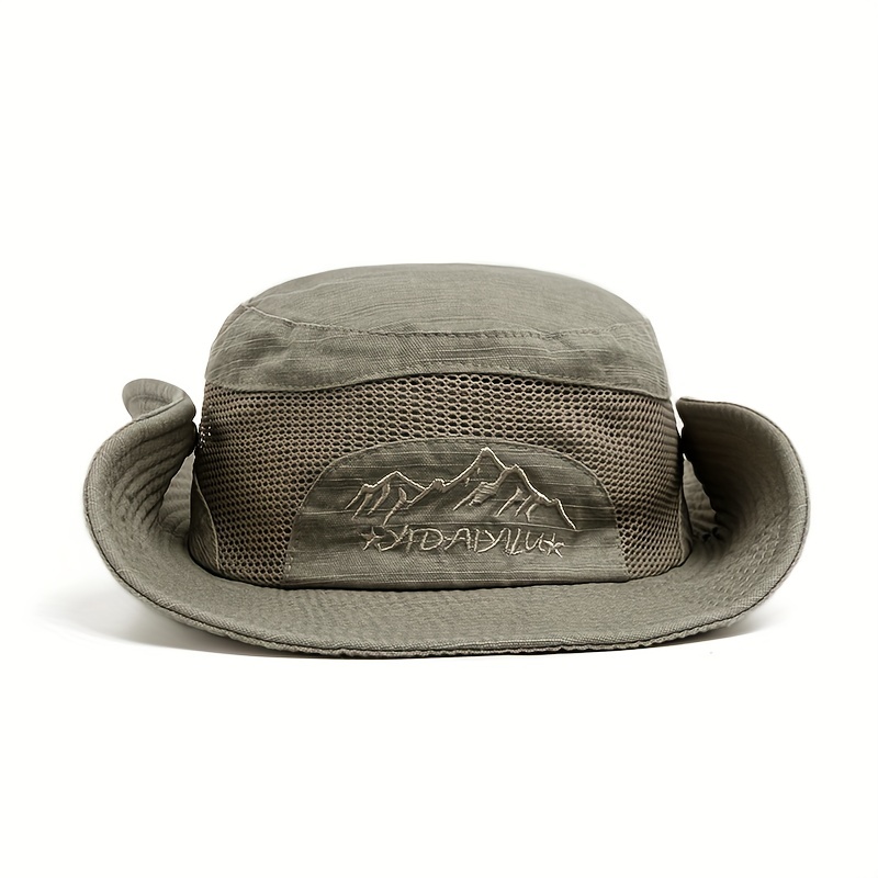 Mens Custom Logo Bucket Hat Panama Style Sun Protection For Fashionable  Summer A Visor And Anti UV Protection From Nasturtium, $11.36