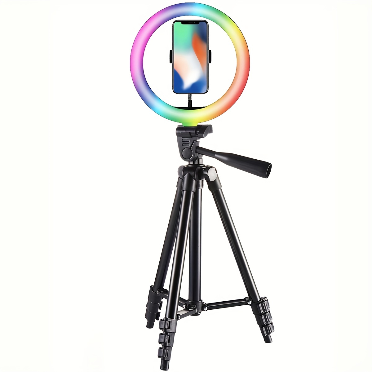 1 Anillo Luz Led Selfie Lámpara Anillo Usb Regulable Soporte - Temu