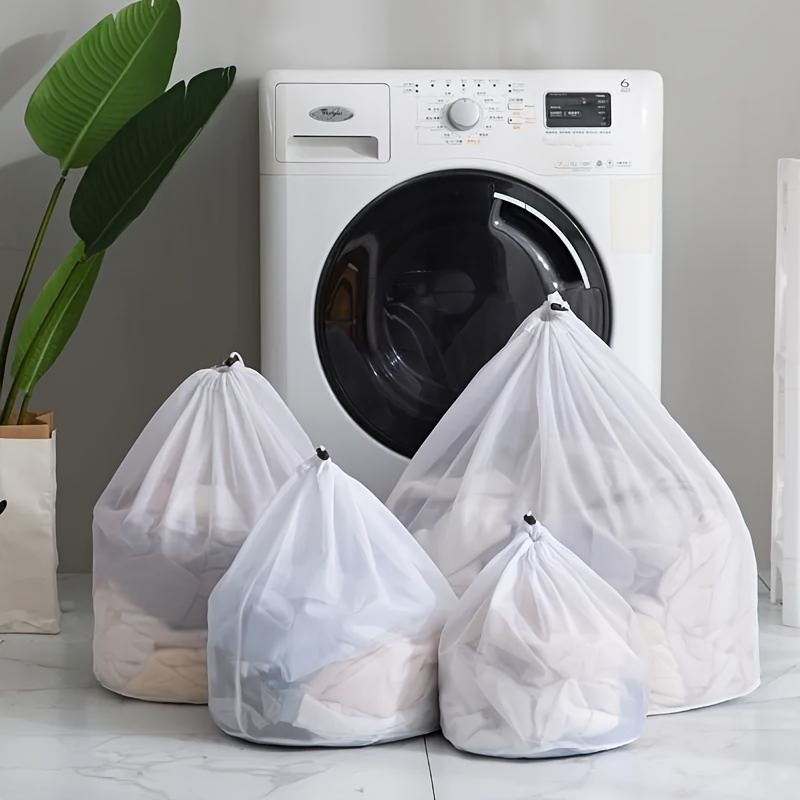 12 bolsas de lavandería de malla de panal para ropa delicada, ropa
