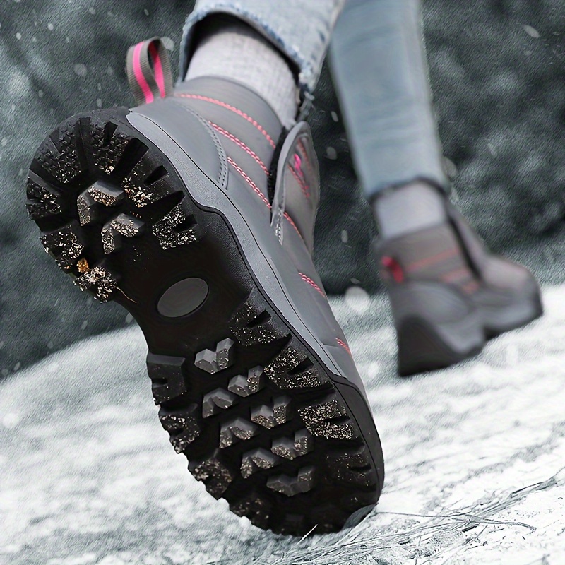 Women's snow boots on sale with retractable spikes