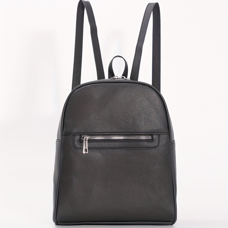Preppy Style Small Solid Backpack Schoolbag Travel Rucksack