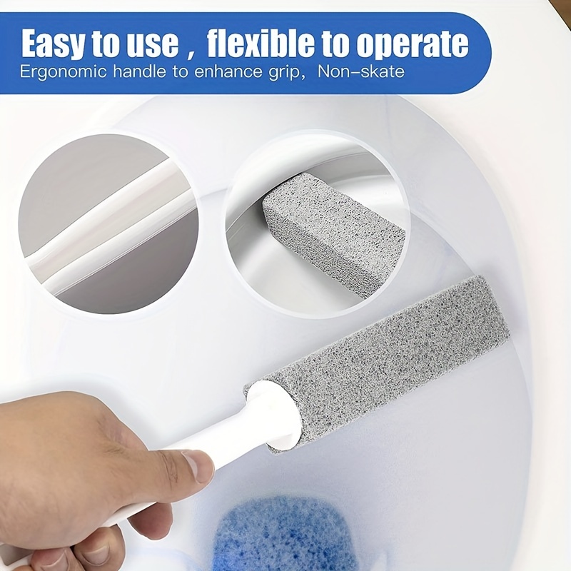 Long handled Pumice Toilet Brush Household Toilet Brush - Temu