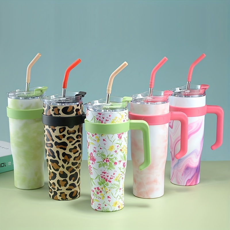 Glass Water Cup with Cover Cold Extract Coffee Cup Tea Straw Cup Straw Cup  Net Black Milk Tea Cup Drinking Glass Water Bottle - AliExpress