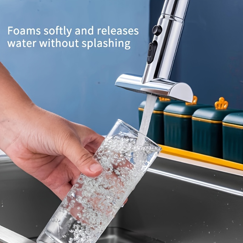 Kitchen Waterfall Sink Waterfall Bathroom Faucet Universal Temu