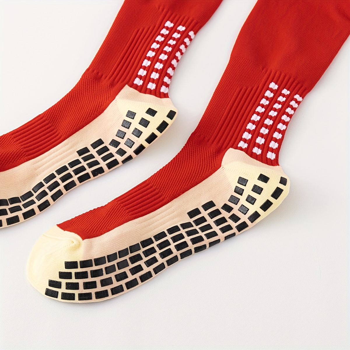 Calcetines deportivos antideslizantes de algodón para hombre y mujer,  medias de fútbol, antideslizantes, para baloncesto