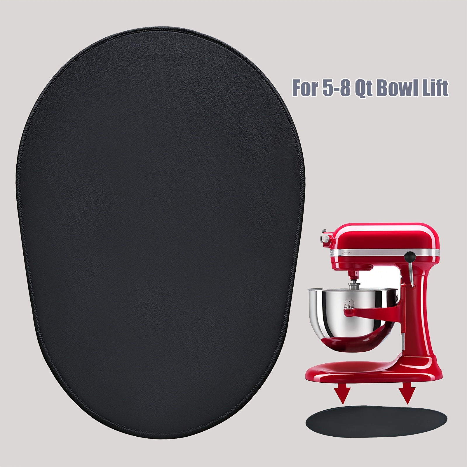 Flex Edge Beater For Kitchen Aid Mixer 5.5qt /6 Quart Bowl-lift Stand Mixer  Bowls, 6 Qt Flat Edge Beater With Flexible Silicone Edges Bowl Scraper -  Temu Japan