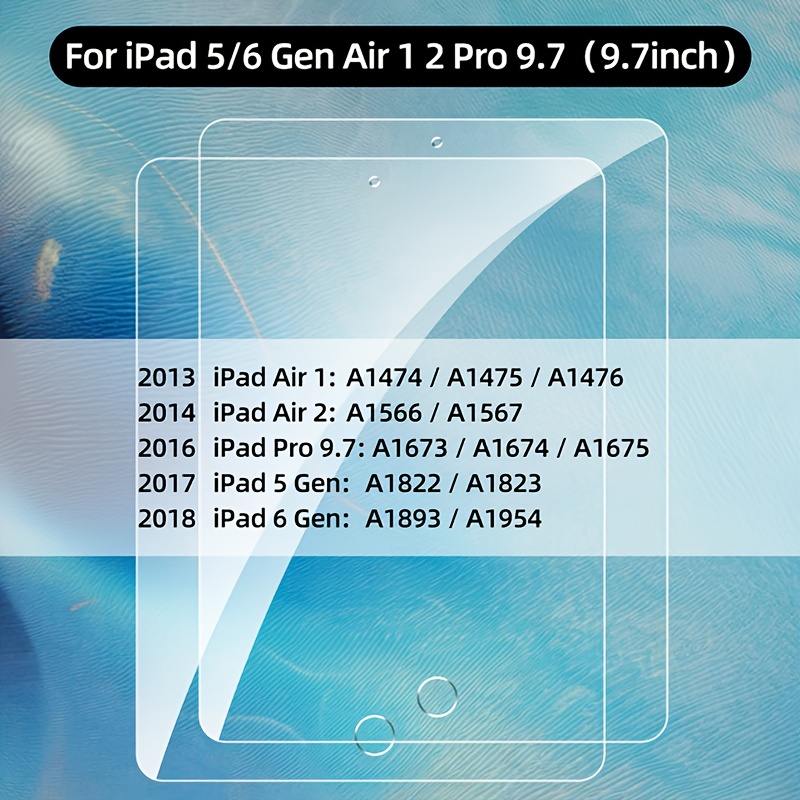 2PCS Protection Écran Papier pour iPad Pro 11in,Protecteur D'écran en Pet  Papier Mat pour Dessiner, écrire-Anti-Reflet/Anti-Empreintes