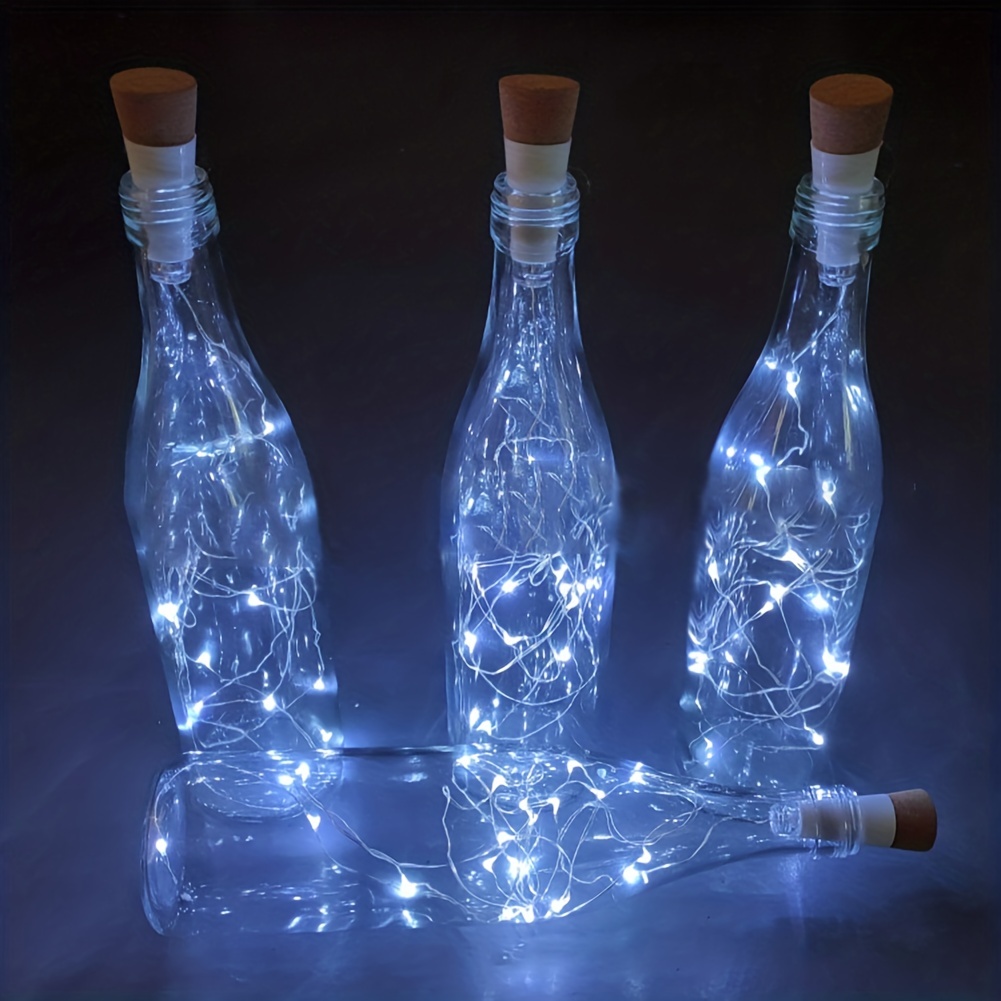 Paquet de 12] Lumières de bouteille, lumières en liège pour