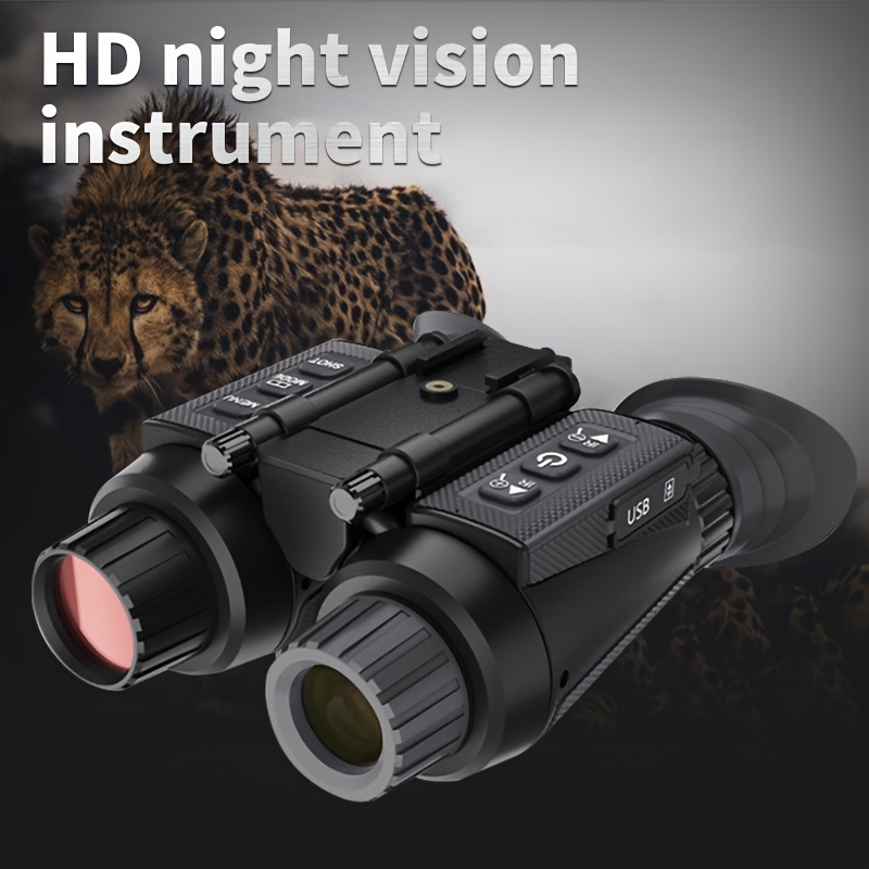 NV8000 Binoculares De Visión Nocturna Montados En La Cabeza, Binoculares  Montados En El Casco De Visión Nocturna 4K, Dispositivo De Visión Nocturna  Po