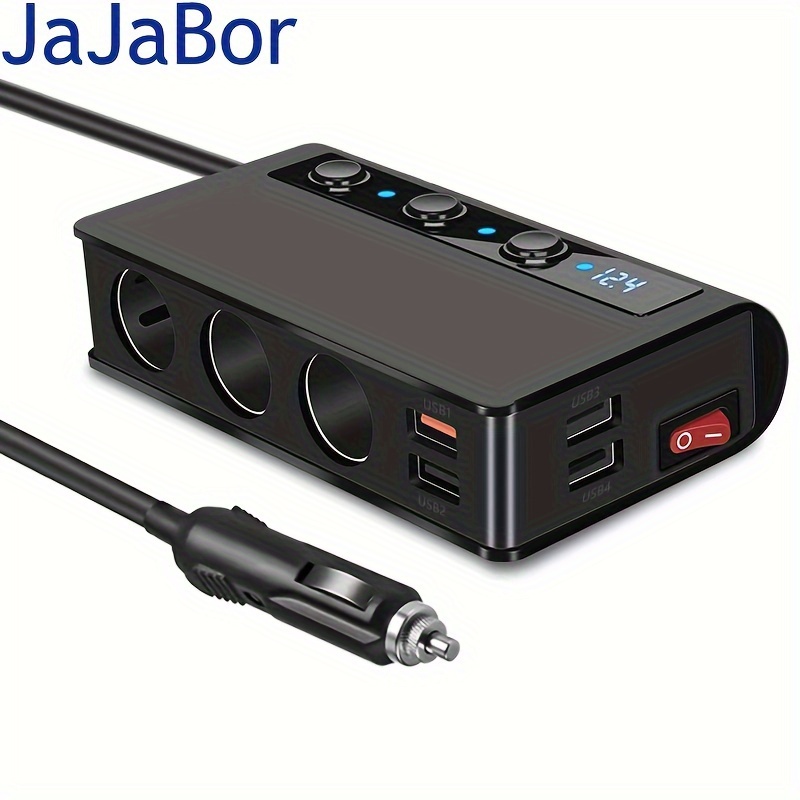Doble puerto de alta velocidad USB Cargador de coche con conector de audio  para Toyota - China Cargador Dual USB, cargador de coche