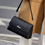 womens embossed shoulder bag fashion zipper satchel bag square crossbody flap purse 3