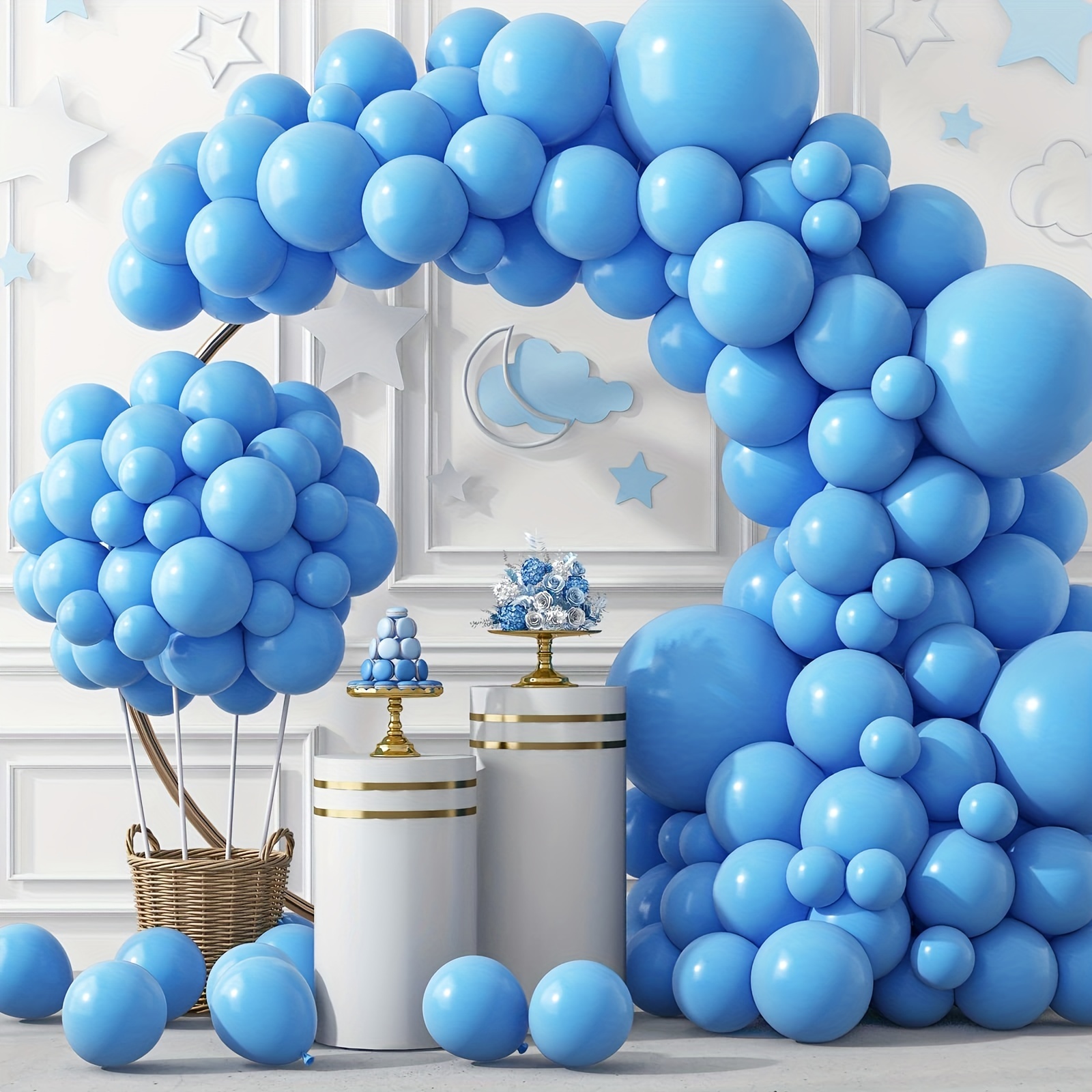 Party Balloons/ Globos/ Birthday/ Green Blue Light Blue Teal Balloons//  Balloon Arch Kit Only/ Balloon Garland -  Canada