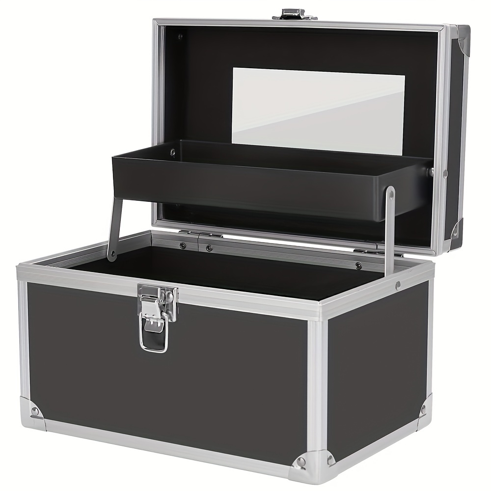 Makeup Beauty Case Professional Cosmetic Organizer Box - Temu