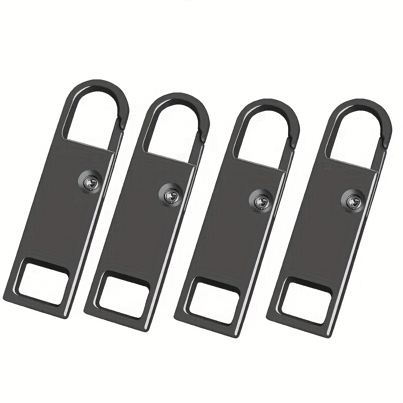 85PCS Zipper Repair Zipper Pull Metal Zipper Head Sliders Retainer Size  3/5/8# Zipper Replacement Kit with Zipper Install Pliers Tools