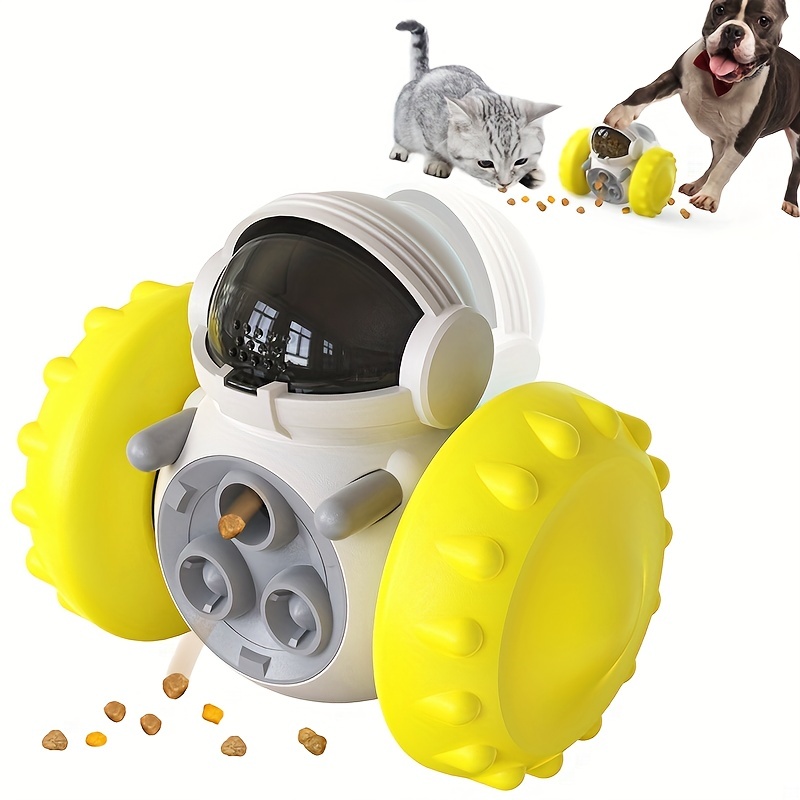 Challenge Your Dog's Mind With Interactive Treat Dispensing Puzzle