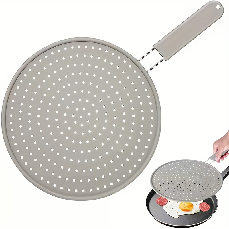 Grease Splatter Screen For Fry Pan Cooking Stainless - Temu