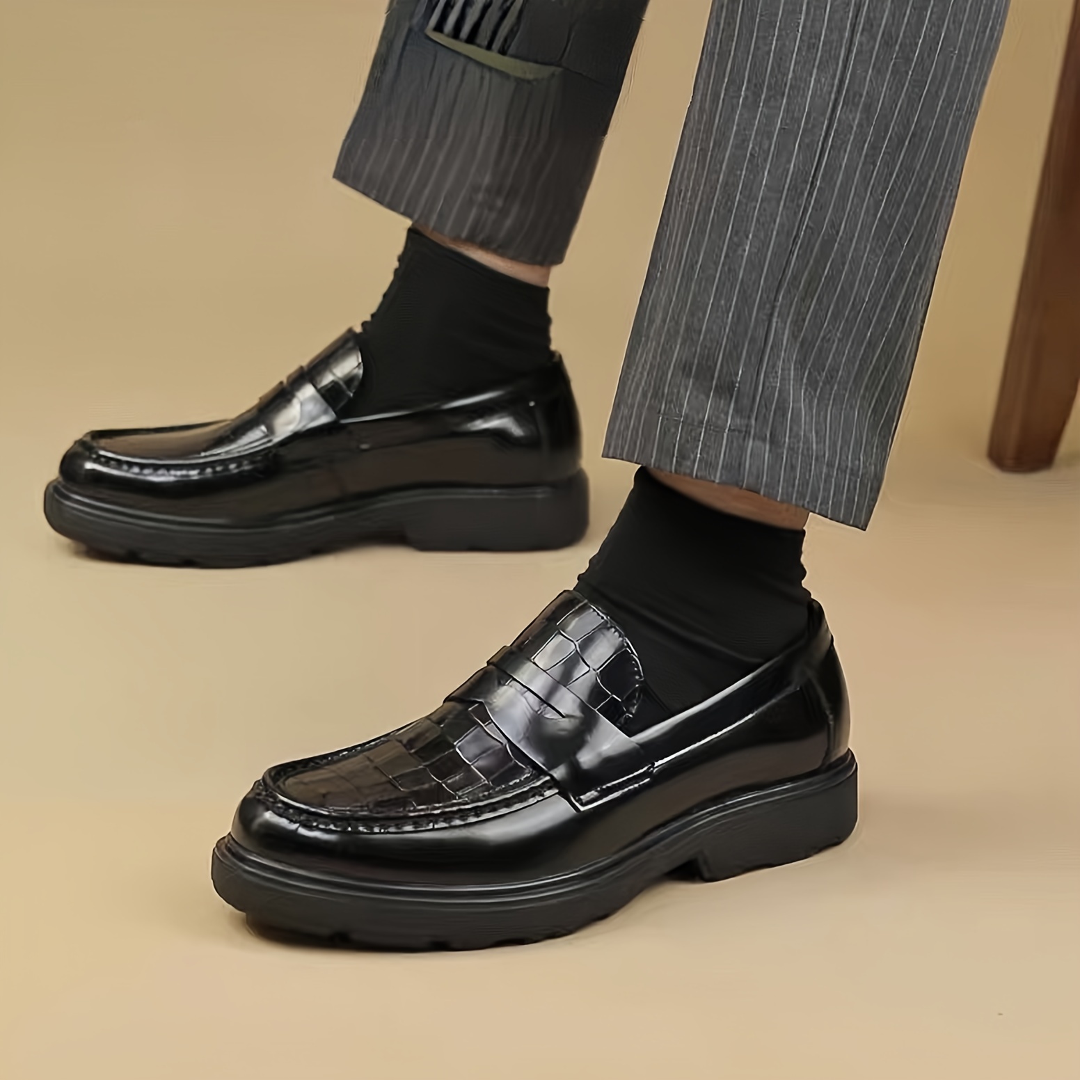 Chunky best sale loafers men