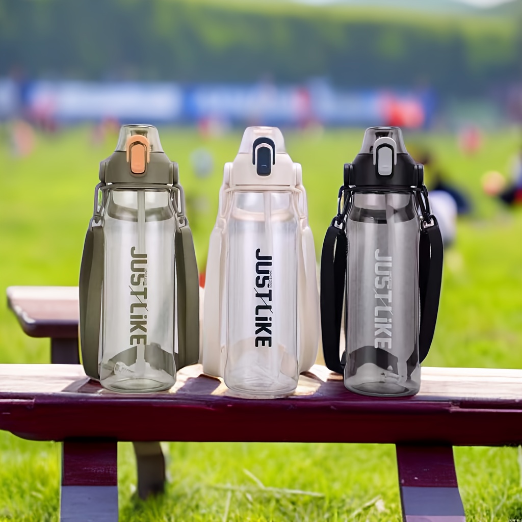 Botella Agua Deportiva Esmerilada Portátil, Taza Agua Gran Capacidad  Hombres Mujeres, Senderismo Aire Libre, Camping, Viajes - Deporte Aire  Libre - Temu