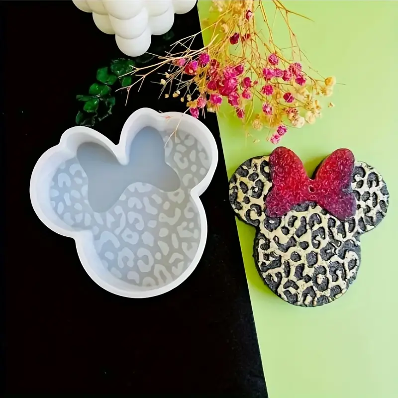 Create Unique Car Freshies With This Leopard Mouse Silicone - Temu