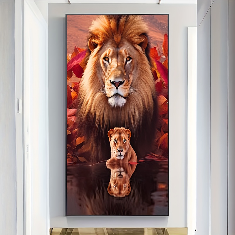  Diamond Painting Animals Lions Diamond Art Kits