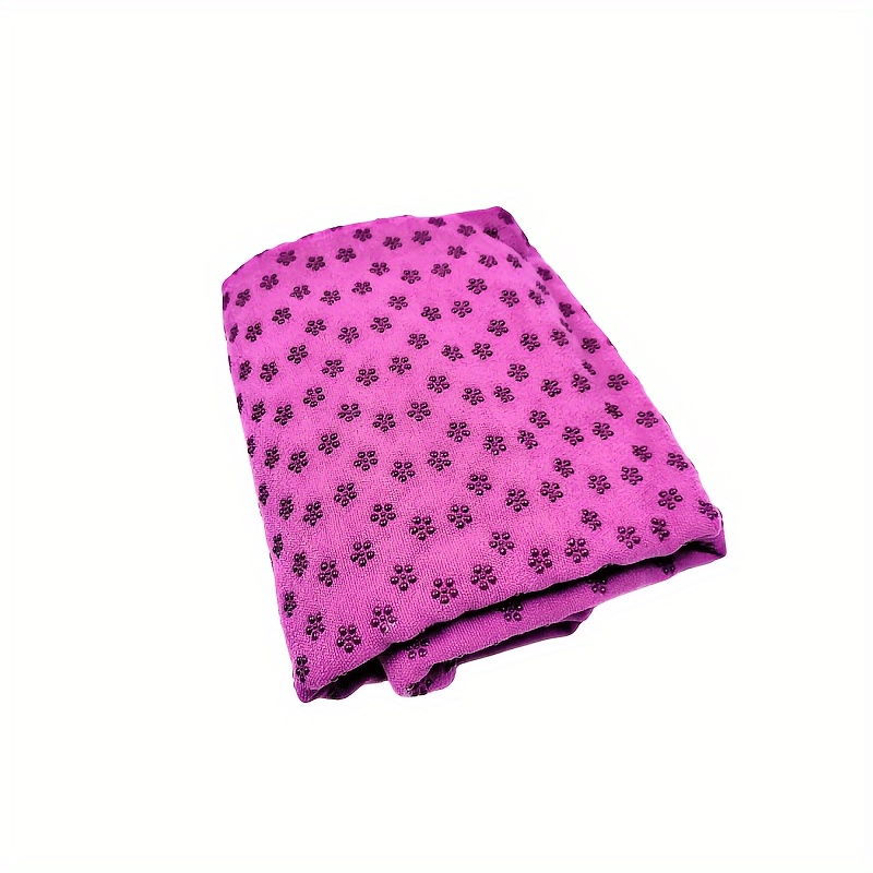Non Slip Yoga Mat Towel Soft Microfiber Absorbs Sweat for Pilates