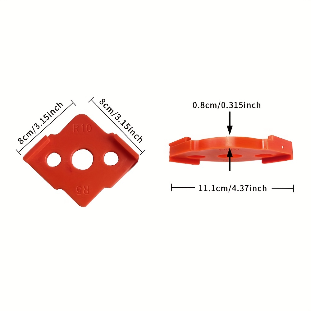 Plastic High Hardness Router Templates Hand Edge Trimmer For - Temu