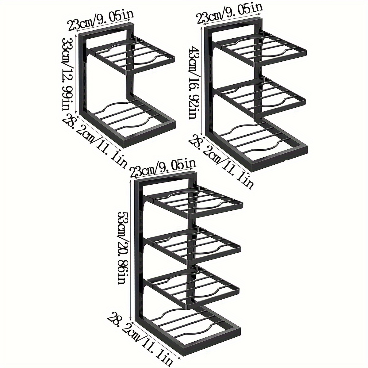 Organizer Salvaspazio Per Pentole E Padelle Da 1 Pezzo Per Armadietto, Organizer  Per Pentole Regolabile Multistrato, Organizer Per Pentole Per  Organizzazione E Conservazione, Forniture Da Cucina - Temu Italy