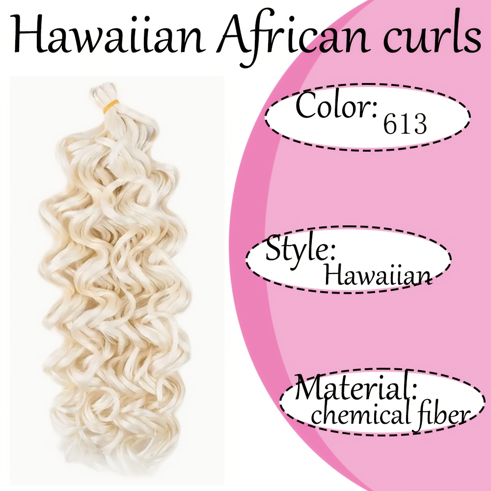 50 8cm Long Curls Crochet Hair Extensions - Natural Look for Everyday Use