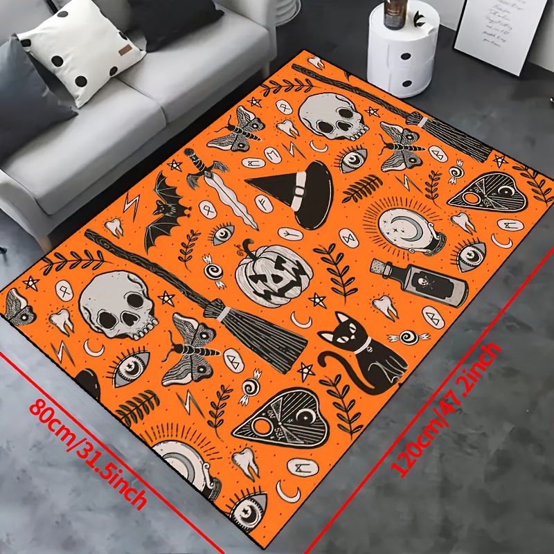 1pc Tappeti L'area Halloween Streghe E Maghi Tappeto - Temu Italy